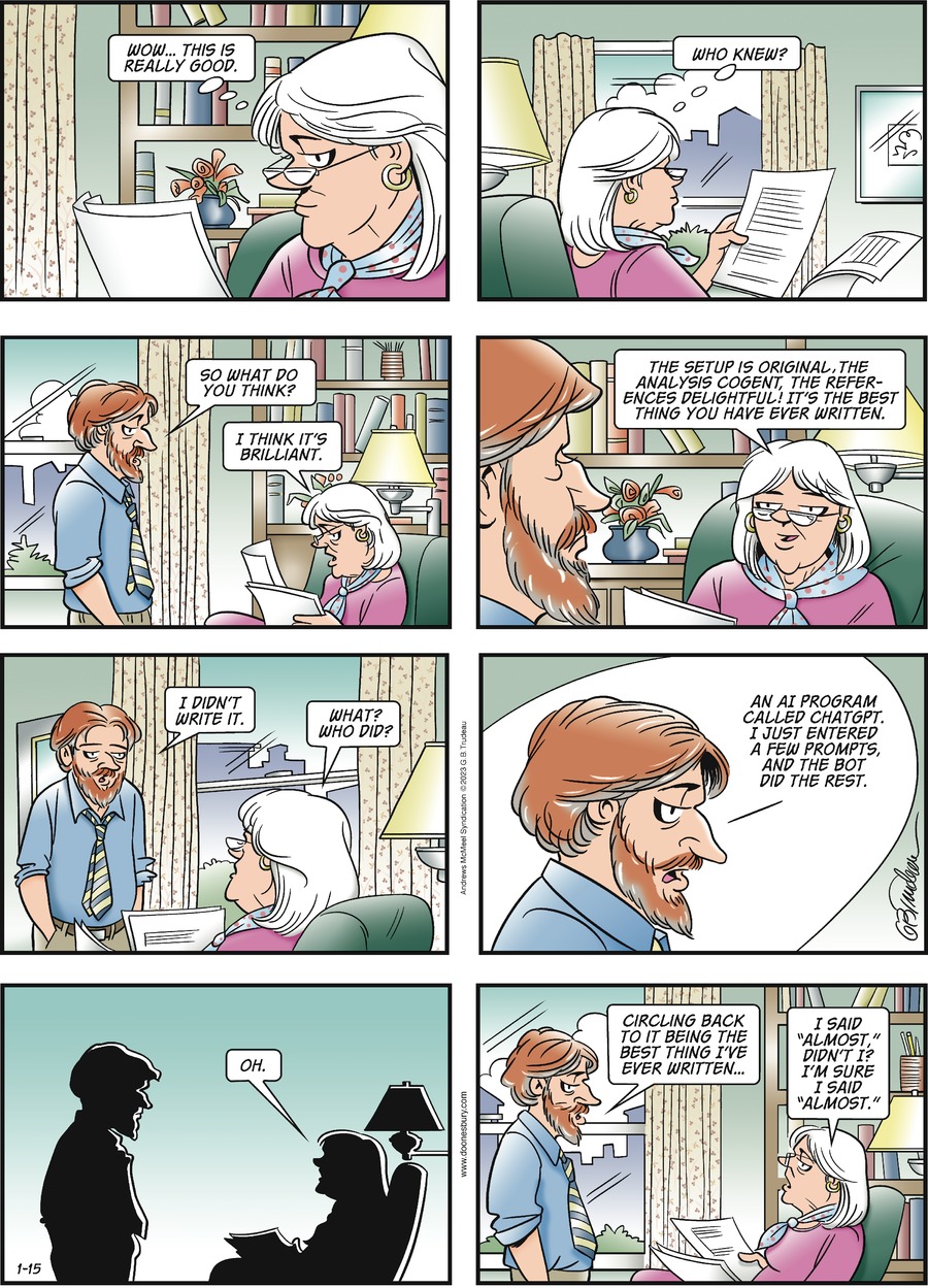 Doonesbury Strip