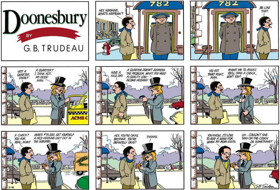 Doonesbury Porn - Doonesbury Strip