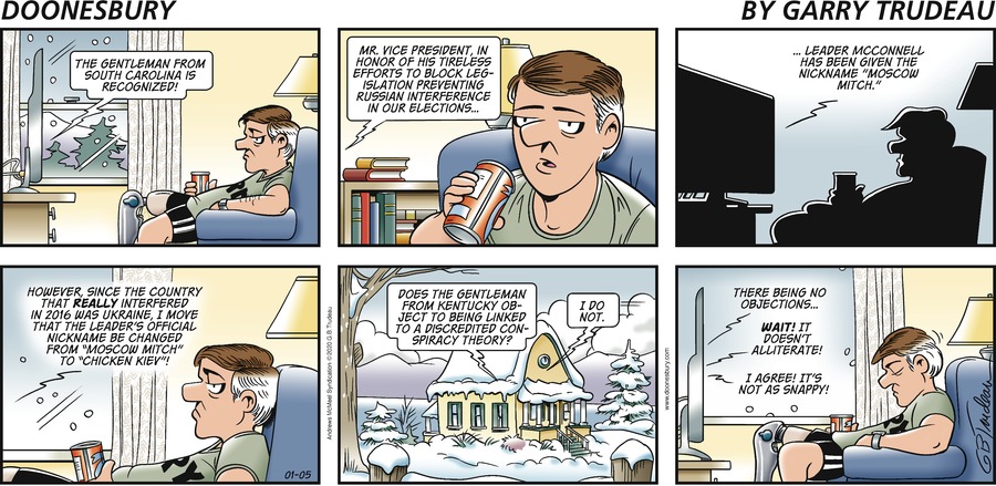 Doonesbury Strip