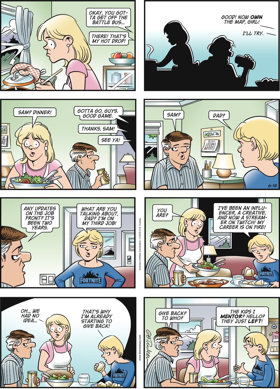 Doonesbury Strip