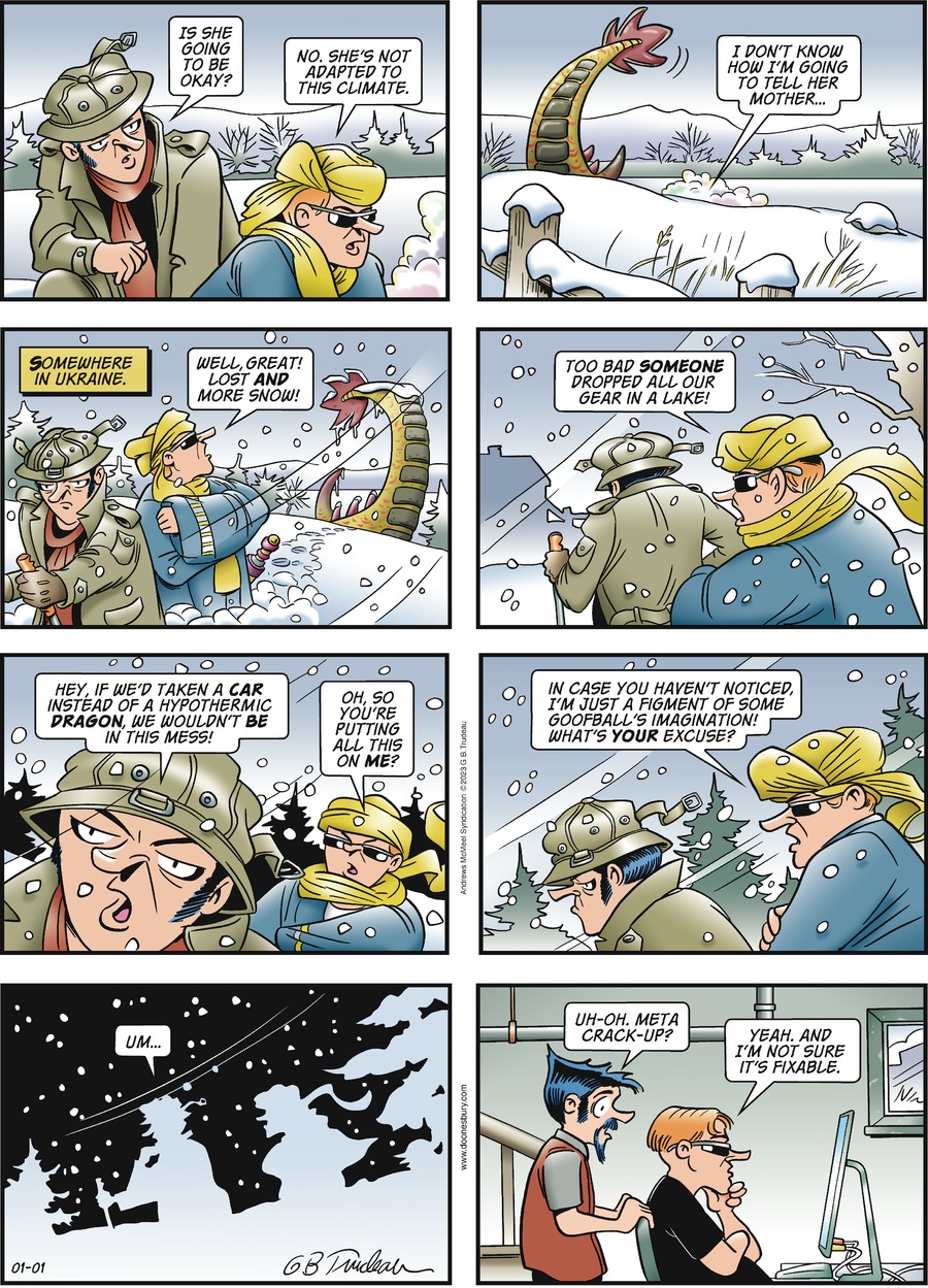 Doonesbury Strip