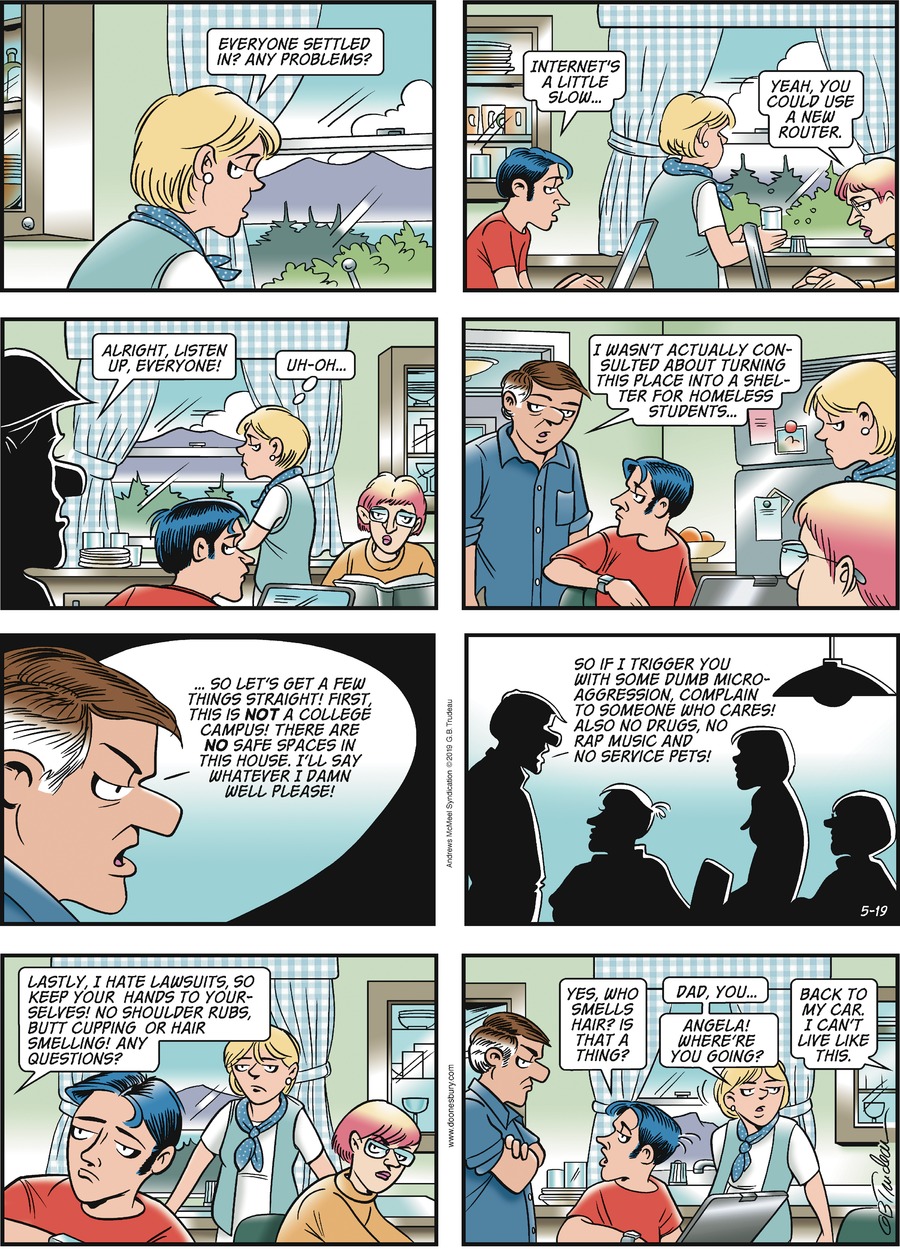 Doonesbury Strip