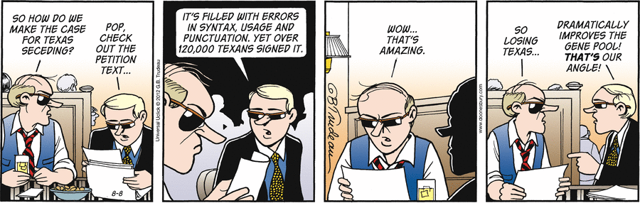 Doonesbury Strip