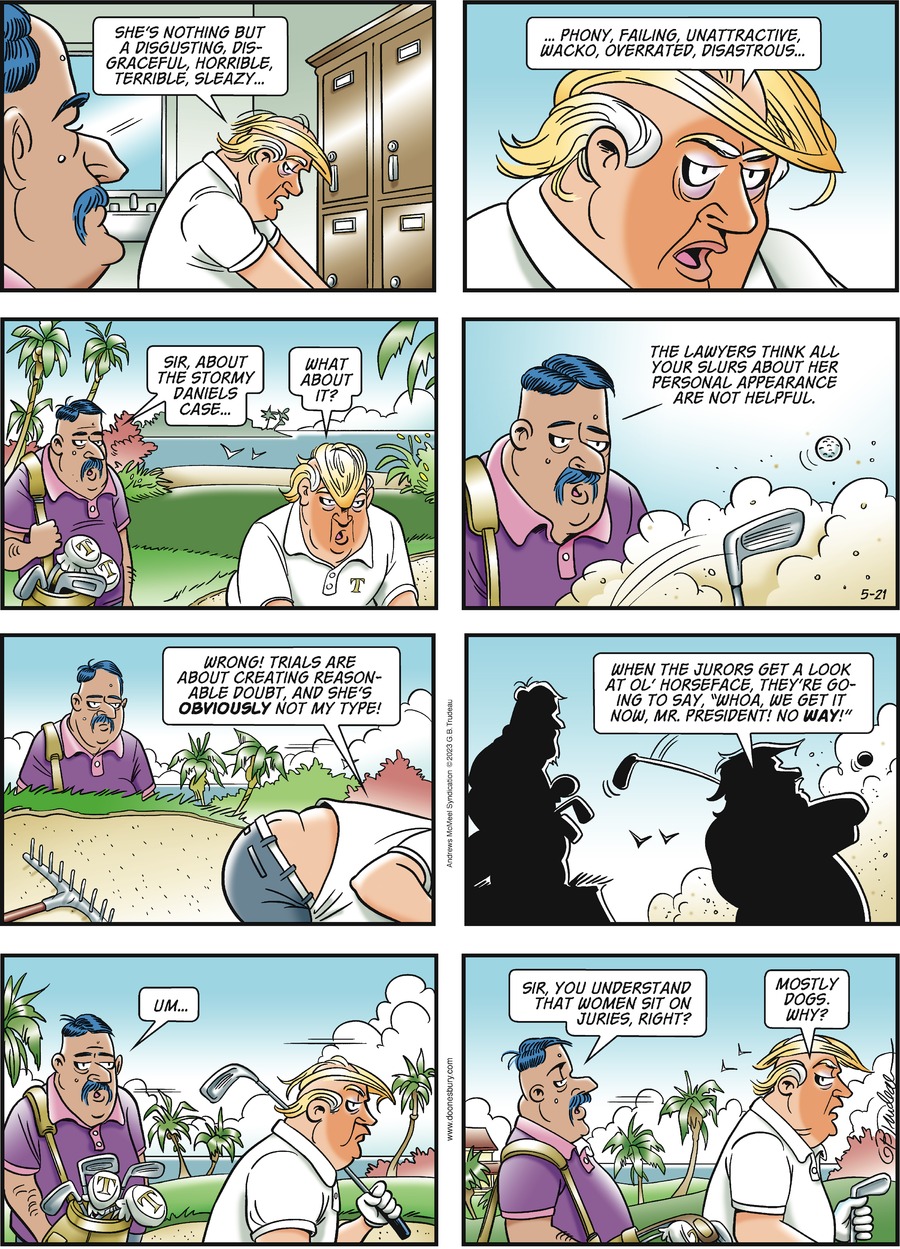 Doonesbury December 24 2024 - Rene Vallie