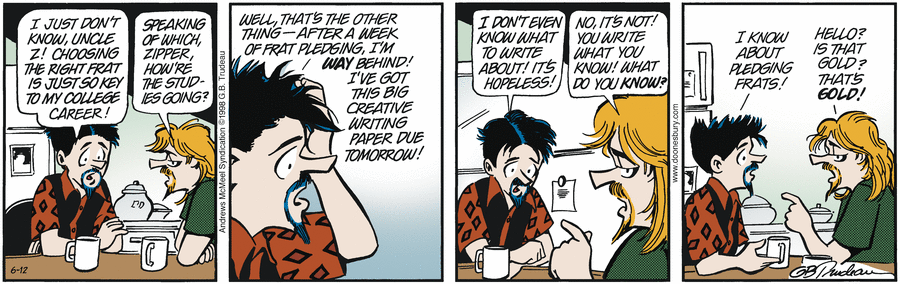 Doonesbury Strip